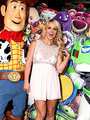 Britney Spears at Toy Story 3 L.A. premiere - disney photo