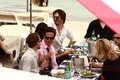 Elizabeth and Ian having lunch in  Monte Carlo - lost photo