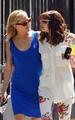 Kate Hudson on the set of "Something Borrowed" with Ginnifer Goodwin (June 2) - kate-hudson photo