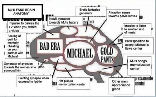  MJ's những người hâm mộ Brain Anatomy