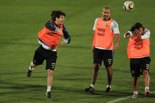  Messi - Training World Cup 2010