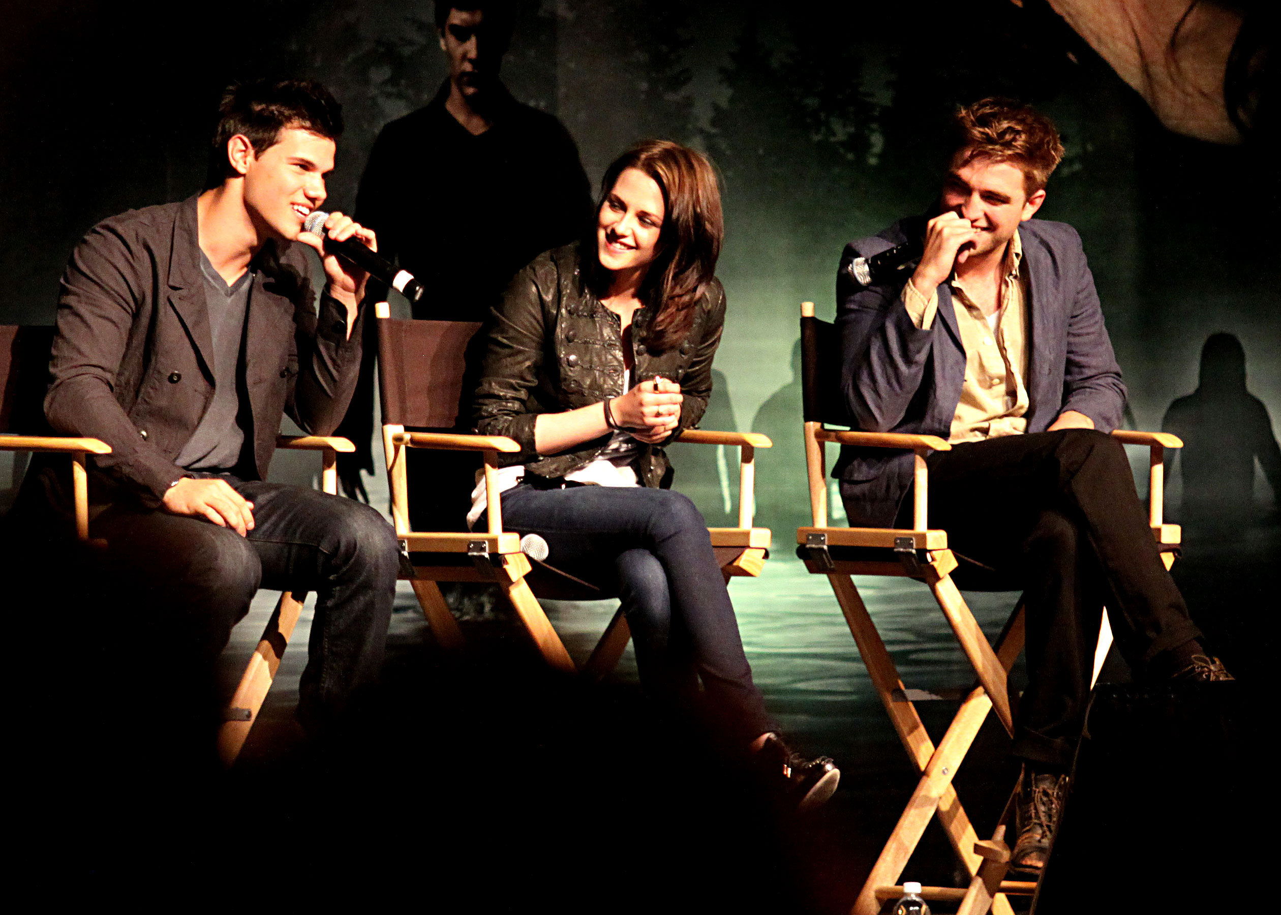 Robert Pattinson, Kristen Stewart & Taylor Lautner Talk 'Eclipse' - Twilight Series ...
