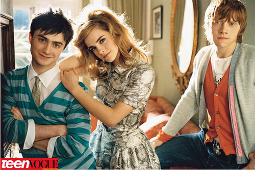  ❥ harry ron and hermione ! x)
