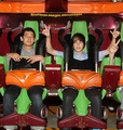 justin on a rollercoaster - justin-bieber photo