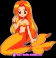 saera orange mermaid princess  - pichi-pichi-pitch-mermaid-melody photo