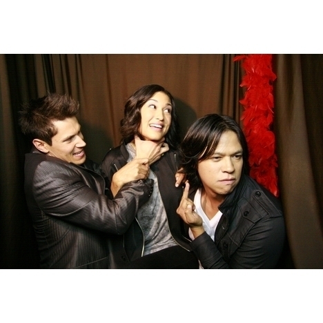 Candid photo Fun with "Twilight: Eclipse" Cast