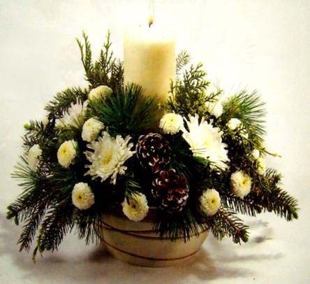Candle Table Centrepiece