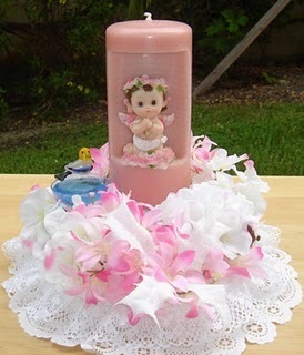 Candle Table Centrepiece