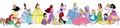Disney Heroine Collage - disney fan art