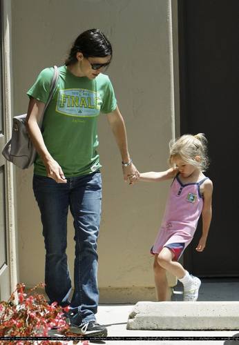 Jen Picked Up Violet From School!