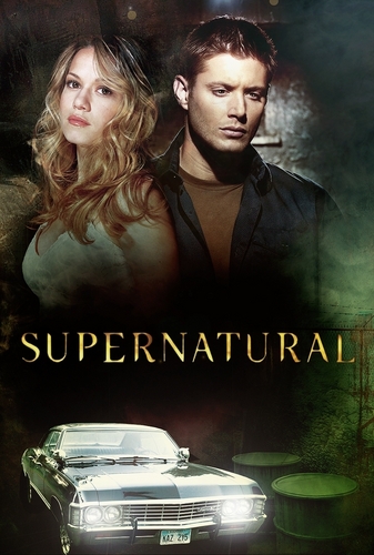  Jensen Ackles and Bethany Joy Galeotti in sobrenatural
