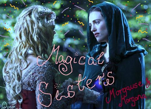  Morgause & Morgana Magical Sisters