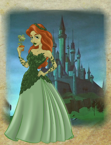 Poison Ivy as a Disney Princess