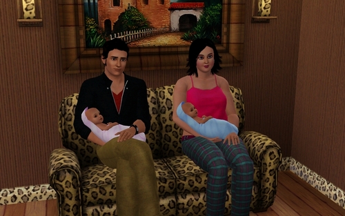 Triplets And Twins On Sims 3