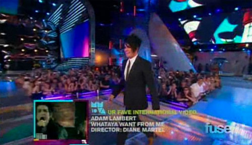  Adam Lambert @much Музыка awards