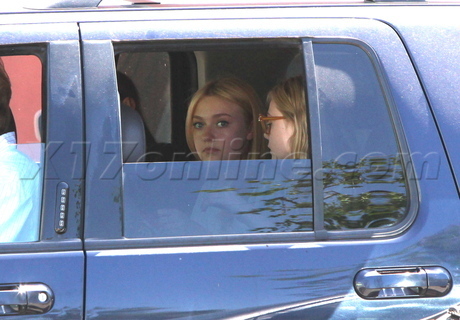  Elle with family in Studio City