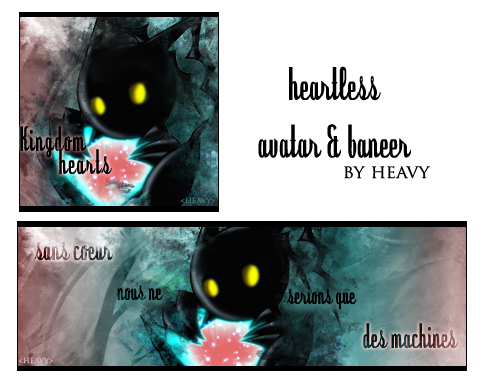  Heartless Avatar/Baneer