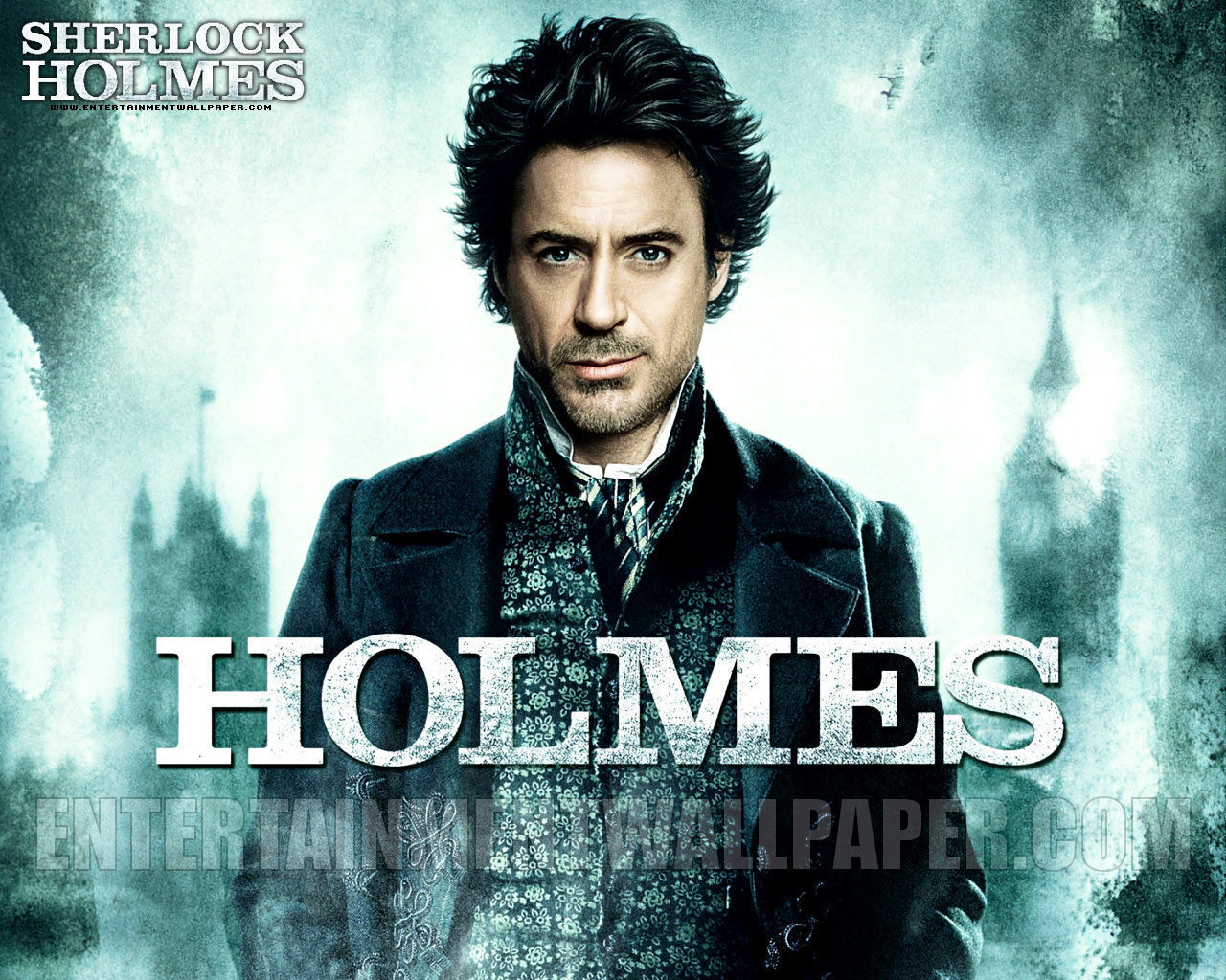 Holmes - Robert Downey Jr. as Sherlock Holmes Wallpaper ...