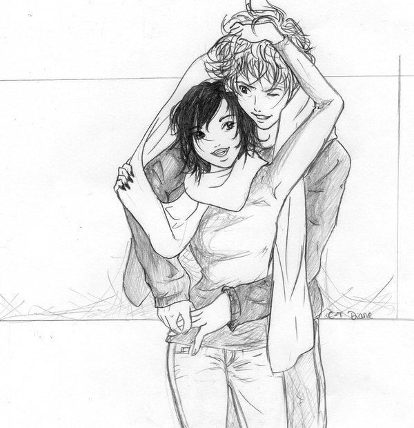 Photo of Jasper and Alice for fans of Alice and Jasper Fanfics. 