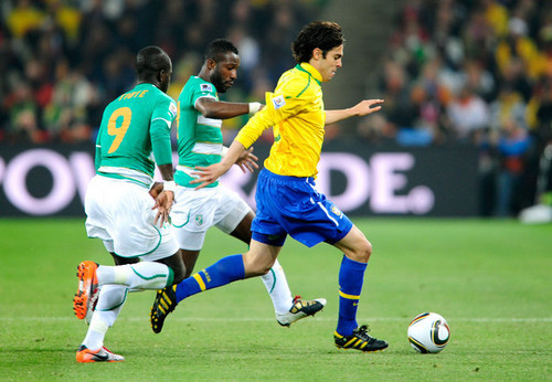  Kaká - Brazil (3) vs. Ivory Coast (1)