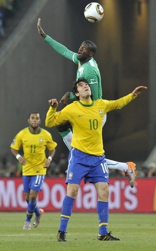 Kaká - Brazil (3) vs. Ivory Coast (1)