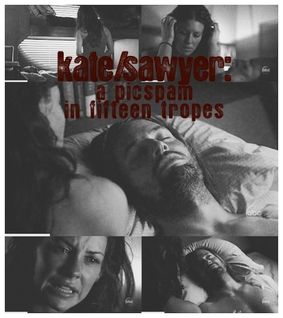 Kate/Sawyer: a picspam in 15 tropes  