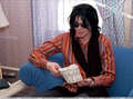MICHAEL IN RED - michael-jackson photo