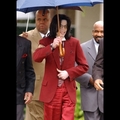 MICHAEL IN RED - michael-jackson photo