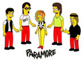 Paramore has been 'Simpsonised!' - paramore fan art
