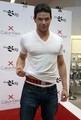 Promoting Calvin Klein X Underwear in Toronto at The Bay Store  - twilight-series photo
