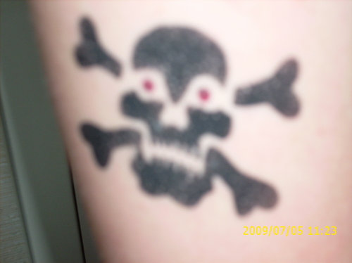  Tatiana's tattoo on her arm