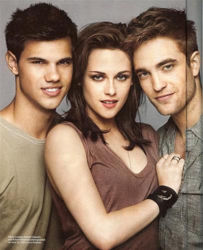  Kristen, Rob and Taylor NEW Entertainment Weekly Picture