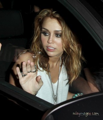 Miley out in LA