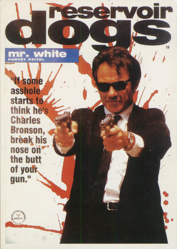 Postcard - Reservoir Dogs - Mr. White