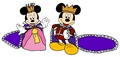Prince Mickey and Princess Minnie - Mickey, Donald & Goofy: The Three Musketeers Future - disney fan art