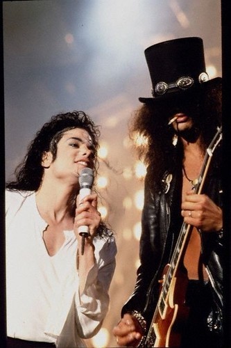 Slash & Michael Jackson
