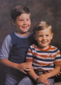 Young Cory (L) - glee photo