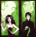 Bellatrix and Tom Riddle - harry-potter photo