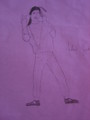 My MJ drawling - michael-jackson fan art