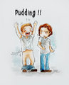 PUDDING! - supernatural fan art