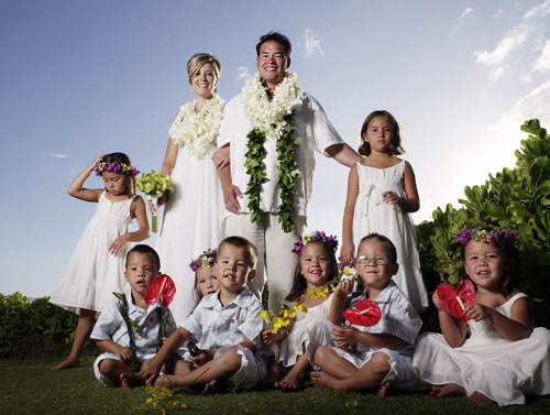 Gosselin Family in Hawaii