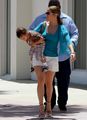 Jennifer goes for a walk with her twins Emme and Max- Miami 6/28/10 - jennifer-lopez photo