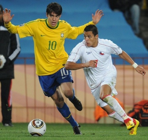  Kaká - Brazil (3) vs. Chile (0)