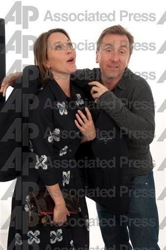 Kelli Williams and Tim Roth in Fox Upfronts