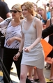 Kristen arriving @ the Today Show - robert-pattinson-and-kristen-stewart photo