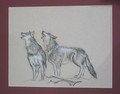 My Mom's Charcoal Drawings :D - animals fan art