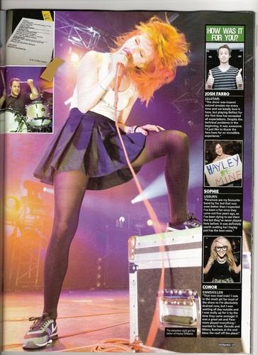  パラモア in the new Kerrang Magazine Issue (Page 1)