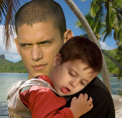  Prison Break - Michael Scofield & his son MJ