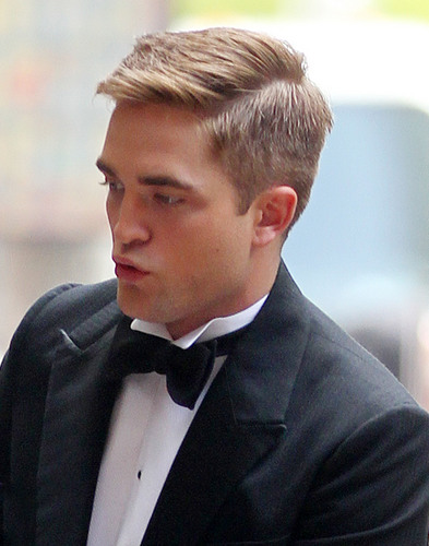  Rob in a tuxedo for 'WFE'