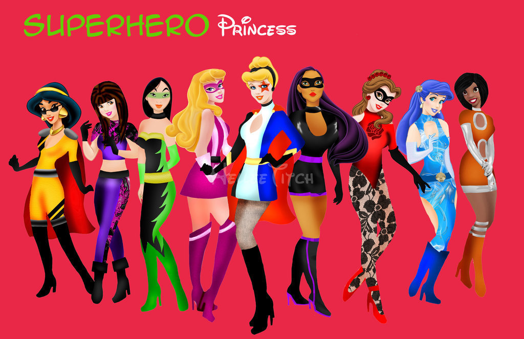 http://images2.fanpop.com/image/photos/13400000/Superhero-Princesses-disney-princess-13451197-1024-663.jpg